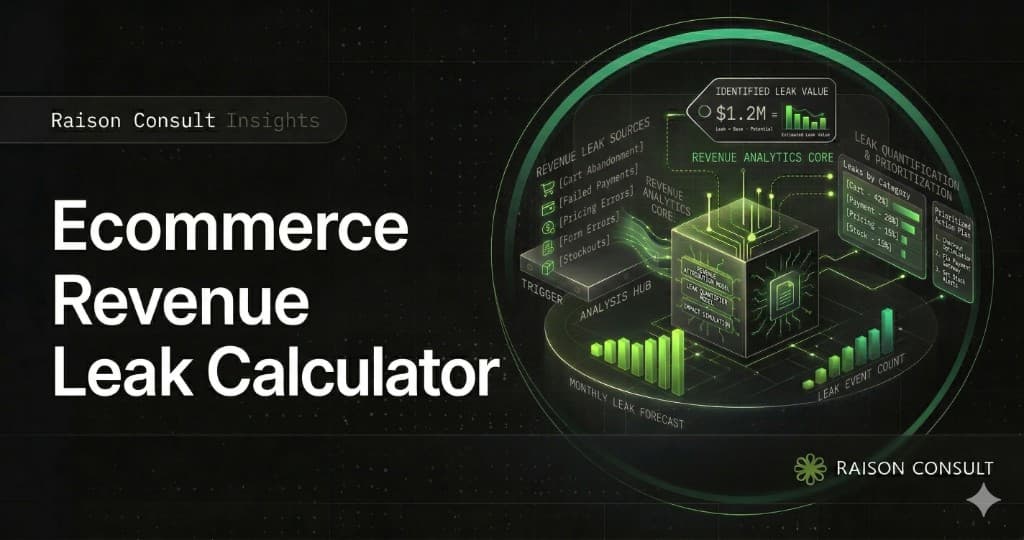 E-commerce Revenue Leak Calculator: Find the Money Your Store Is Losing Every Month